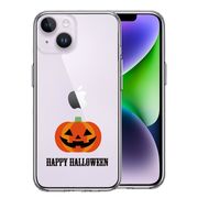 iPhone 14 Plus 側面ソフト 背面ハード ハイブリッド クリア ケース Happy Halloween ハロウィン
