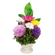 A&K 仏花シリーズ 新しい形のプリザーブドフラワー 紫苑-Shion- AKF-073