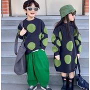 キッズ服     韓国風子供服    トップス    セーター    ニットスカート
