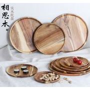 木製  お皿   ウッドプレート   トレー   木製食器  撮影道具  ワンプレート皿   おしゃれ   5種類のサイズ