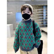 2023新作 韓国風子供服  男の子 アウター コート アウター コート セーター 100-170cm