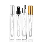 10ml 香水アトマイザー 透明 ガラス香水瓶  詰替用瓶 サンプルボトル 香水スプレー 旅行携帯便利 香水容器
