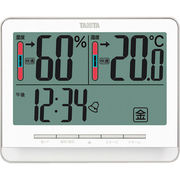 タニタ　デジタル温湿度計ホワイトＴＴ５３８ＷＨ