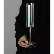 素敵なデザイン INSスタイル シャンペン フォーリンスタイル ハイフット カラー ワイングラス グラス