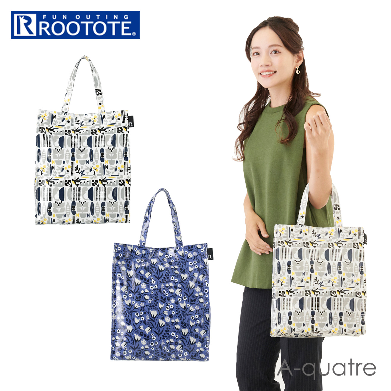 ルートート rootote トートバッグ 1440 ブランド レディース 布 マチ