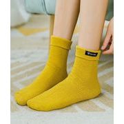 靴下モコモコ厚手ソックス