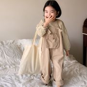 ★Girls★　子供服　80~140cm　キッズオーバーオール　韓国キッズファッション