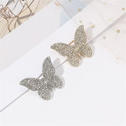 韓国風 ファッション かわいいダイヤモンド 蝶のブローチ 人気アクセサリー  女性用コサージュ衣類固定ピン