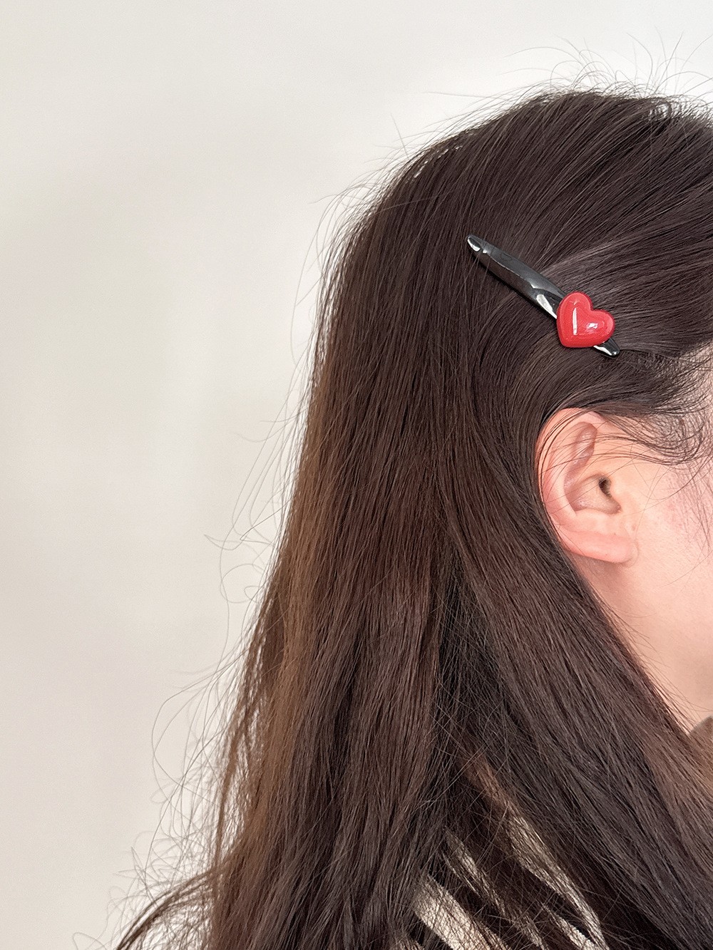 ハートヘアピン ヘアアクセサリー レディース デザイン 韓国風