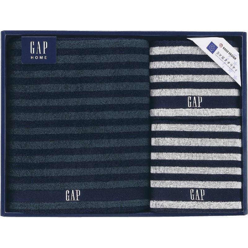 GAP HOME　NEW ボーダーギフト　タオルセット