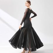 【即納】モダンダンスドレス　 ワルツダンス　社交ダンス　タンゴダンス衣装ym0029