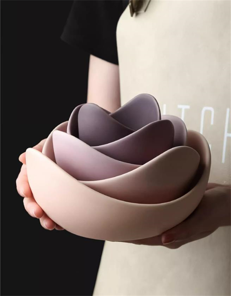 2024FW 今年大人気  鍋皿に料理皿 食べ物収納皿 おやつ置き皿を用意する 陶磁器碗 皿 セット 禅意