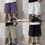 2024 INS 夏新作  韓国風子供服  ボトムス  短ズボン  ショートパンツ  男の子  速乾  4色