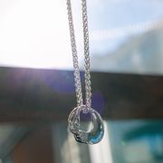 【Nothing And Others/ナッシングアンドアザーズ】Asymmetry twist ring Necklace
