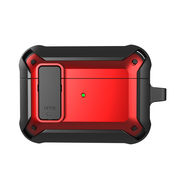 AirPods Pro2ケース 衝撃吸収 カバー LED可視 分離式 エアーポッズプロ カラビナ 付き ワイヤレス充電
