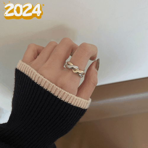 2024新作   金アレ対応素材　S925コーティング リング 指輪