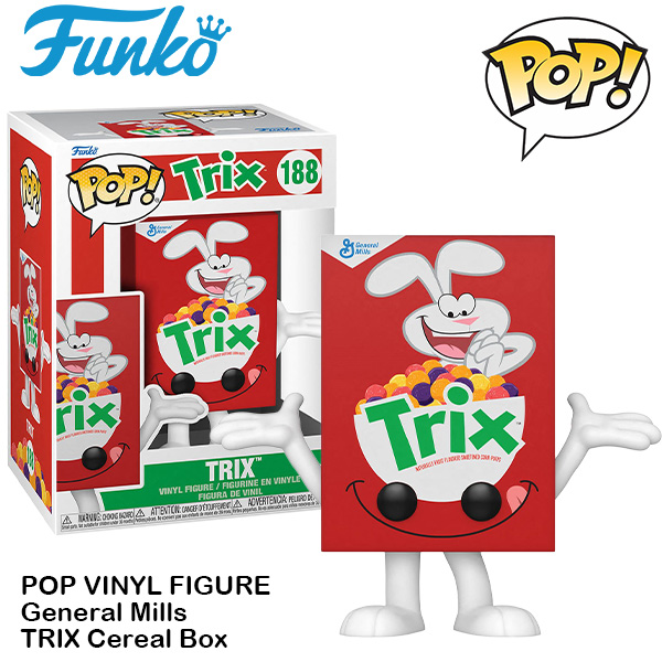 POP! ICONS VINYL FIGURE TRIX CEREAL BOX【FUNKO】