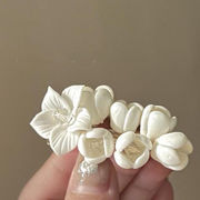 韓国のレトロなジャスミンヘアピンニッチライト高級ハイエンドの甘くて多用途なヘアピン
