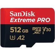 マイクロSD 16G&#12316;512GB サンディスク Extreme PRO microSDXC A2 SDSQXCZ-512G 海外パッケージ品