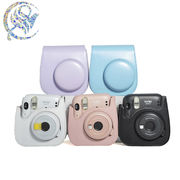 instax mini 11  ポラロイド mini11 カメラバッグ カメラカバー  カメラホルダー  防水、防振 (ブラウン)
