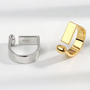 2024新作 アクセサリー 金アレ対応素材S925指輪　 シルバー925リング 指輪