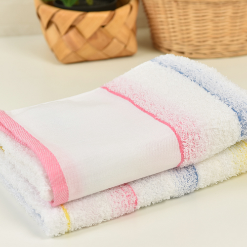 【国産】モダンライン　フェイスタオル ※2色アソート