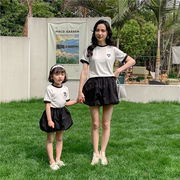 2024新作 韓国子供服  親子  女の子 カジュアル  2点セット80-140cm