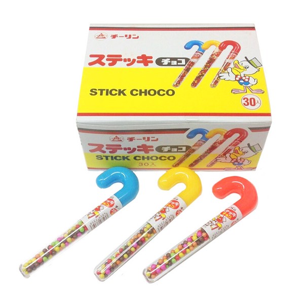 チーリン製菓 ステッキチョコ 駄菓子 お菓子 おやつ 懐かしい