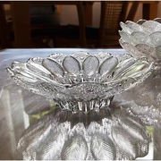 予約商品 ヨーグルト皿 ガラス皿 手作り サラダクリスタル皿 菓子皿 サラダ皿 フルーツガラス皿
