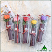 母の日ギフト パラ 透明 記念日 ソープフラワー 枯れないお花 シャボンフラワー 誕生日