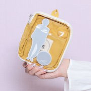 推し活 アクスタケース イエロー