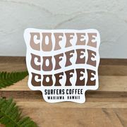 SURFERS COFFEE ステッカー　COFFEE