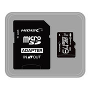 【5個セット】 HIDISC microSDHCカード 64GB CLASS10 UHS-