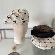 帽子　ベレー帽　リボン　レディース　韓国ファッション　バレエコア