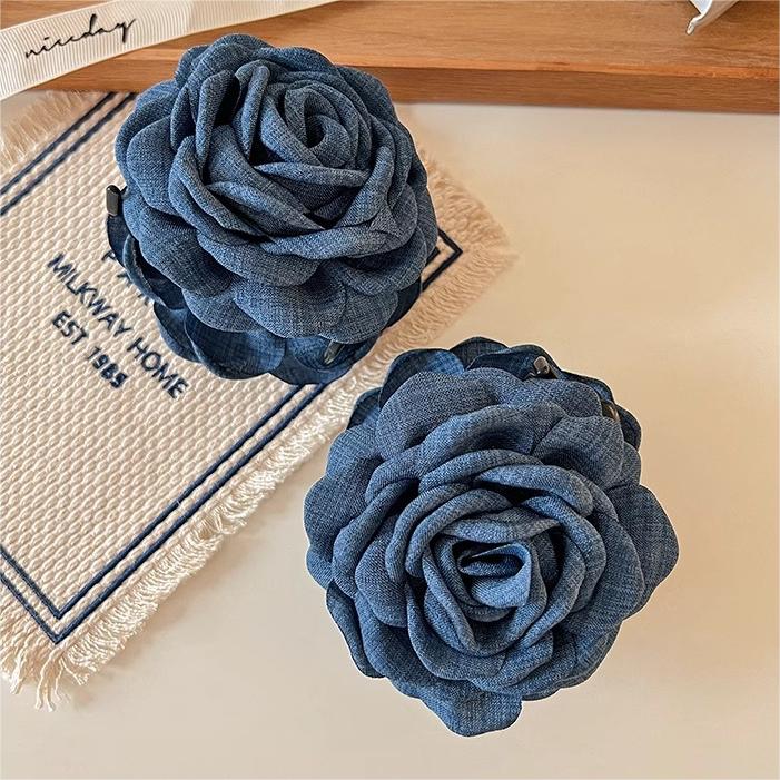 No.719 ミナペルホネン ハンドメイド ヘアクリップ ハンドメイド ヘア