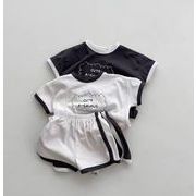 キッズ服     韓国風子供服    半袖+ズボン    2点セット    赤ちゃん