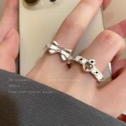 ファッション雑貨   蝶の指輪   夏のアクセサリー  リボンリング  リボン雑貨    宝石の指輪