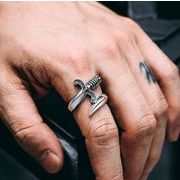 925シルバー リング　アクセサリー 指輪　キラキラ　ハンドメイド 指輪　ハンドメイド 柔剣