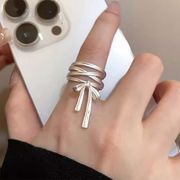 【韓国風】金アレ対応素材　S925コーティング silverring リング　指輪