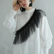 チュールビスチェ　多機能　レイヤード　春夏　レディース　韓国ファッション　バレエコア