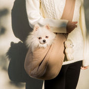 ペットバッグ猫鞄小さな犬のバッグ屋外ペットメッセンジャーバッグ ワイドショルダー