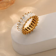 2024新作本金鍍金指輪 メタル指輪 ファッション指輪 ダイヤモンド 超人気