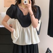 【2024.4】ファッション☆Vネックシャツ☆おしゃれ☆トップス☆レディース服