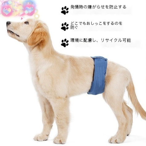【2024春夏新作】ペット服　　ペット用品　ペット犬の生理パンツ　