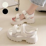 厚底サンダル スポーツサンダル 美脚 夏