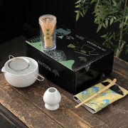 2024新作 雑貨  茶道の具 竹製茶杓茶器 竹茶すくい茶荷 抹茶茶碗トレイ茶碗 茶托 ギフトボックス