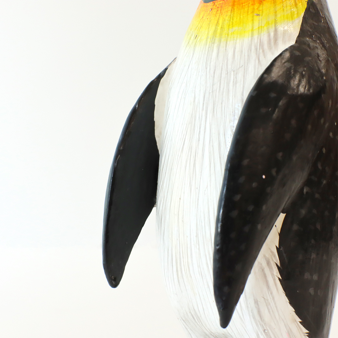 木彫ペンギン H20 [インドネシア木彫置物アニマル 動物マリン