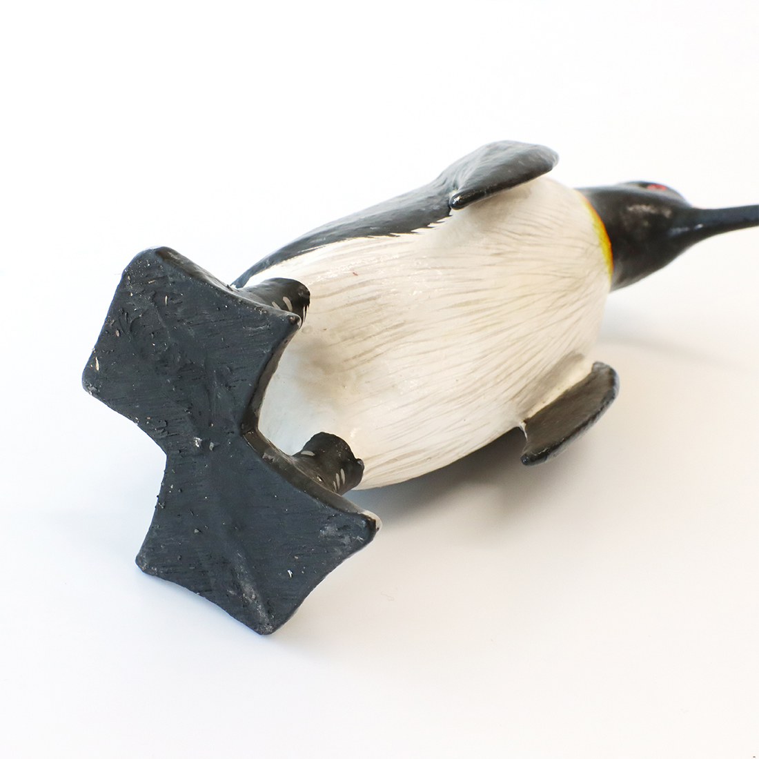 木彫ペンギン H20 [インドネシア木彫置物アニマル 動物マリン