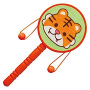日本製 made in japan でんでんだいこ 赤 おえかきシール付 21452