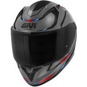 Givi / ジビ フルフェイスヘルメット 50.8 MACH1 マットグレー/ブラック/レッド サイ